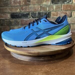 Asics GT-1000 12 Mens Size 12.5 Blue Green Athletic Running Shoes Sneakers